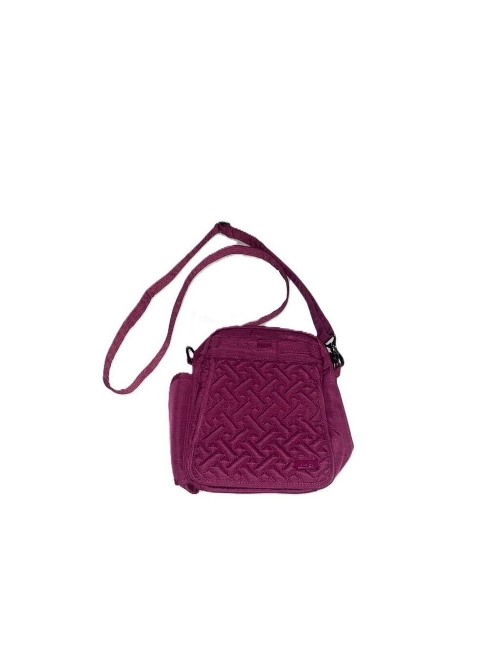 Lug Flapper Pink Nylon Crossbody Bag Y2K Utility Travel Mini Purse Summer Aesthe